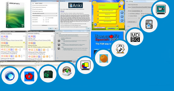 Software collection for Live Motion Language Learning