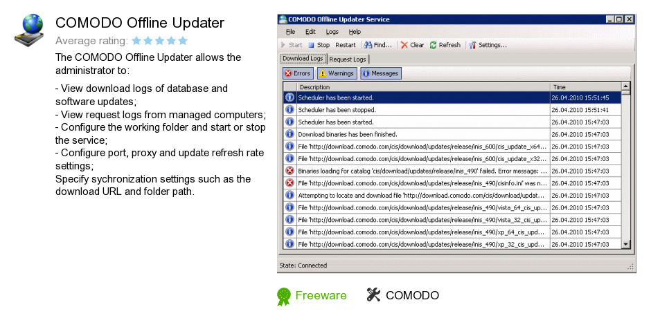 COMODO Offline Updater