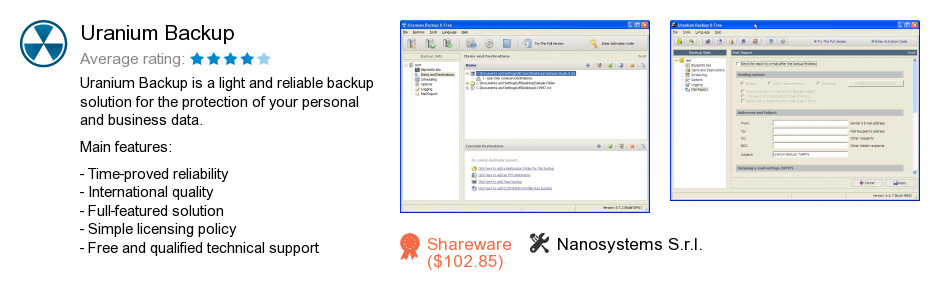 Uranium Backup