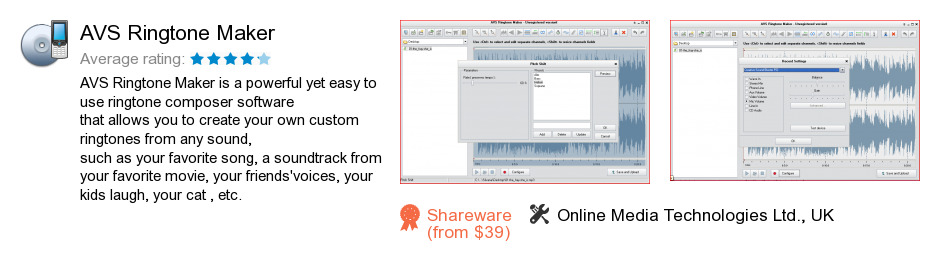 AVS Ringtone Maker