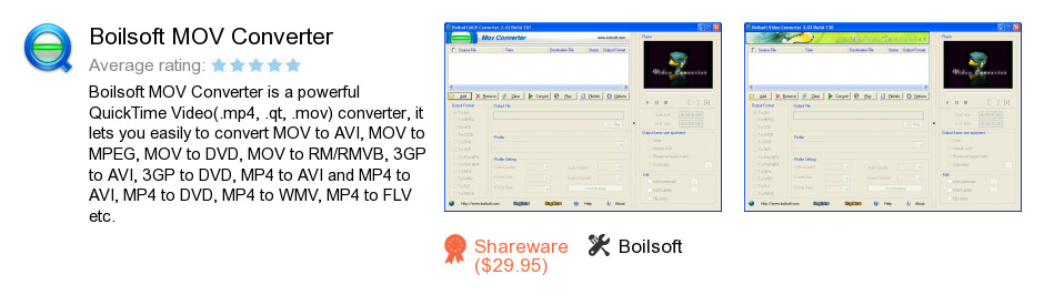 Boilsoft MOV Converter