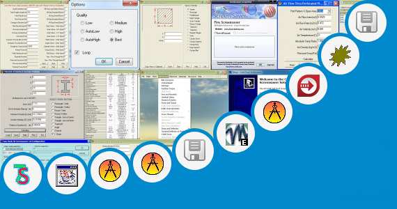 Software collection for Mechanical Engineering Screensavers