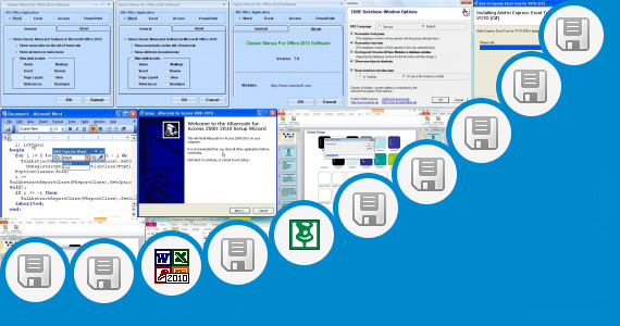 Software collection for Access 2010 Add Ins