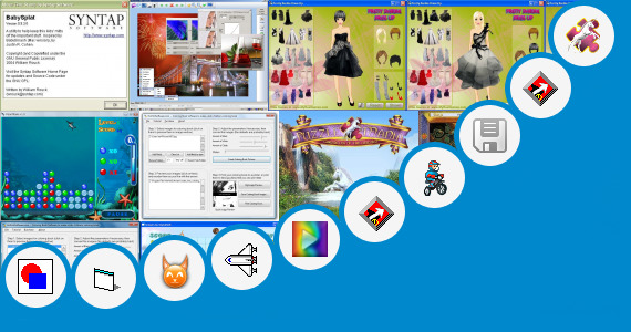 Software collection for Pretty Kid Mania