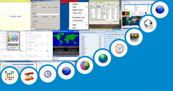 Software collection for Weather Clock Wallpaper