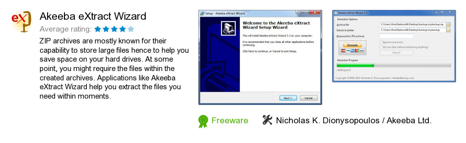 Akeeba eXtract Wizard