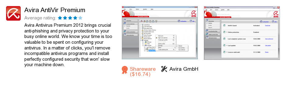 Avira AntiVir Premium