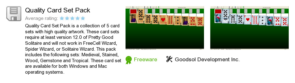 Quality Card Set Pack