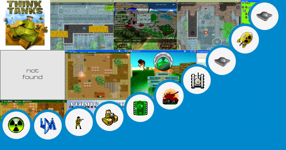 Software collection for 3 Player Tanks Games