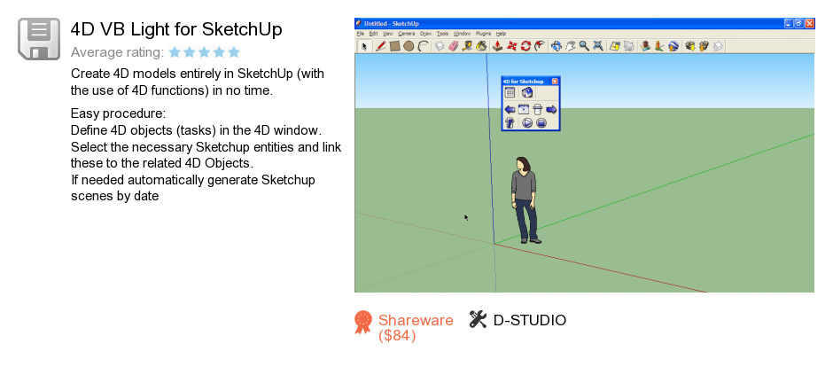 4D VB Light for SketchUp