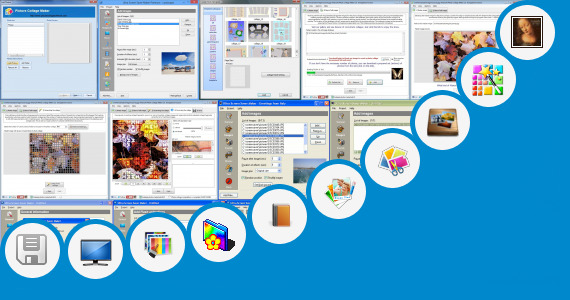 Software collection for Desktop Size Collage Maker
