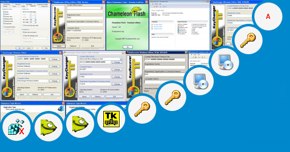 Software collection for Window 7 Dark Edition Product Key