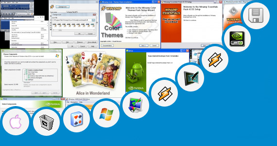 Software collection for Nvidia Skin Pack For