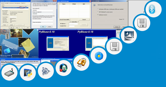 Software collection for Bluetooth Application Software