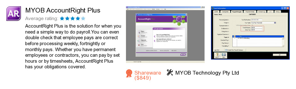 MYOB AccountRight Plus