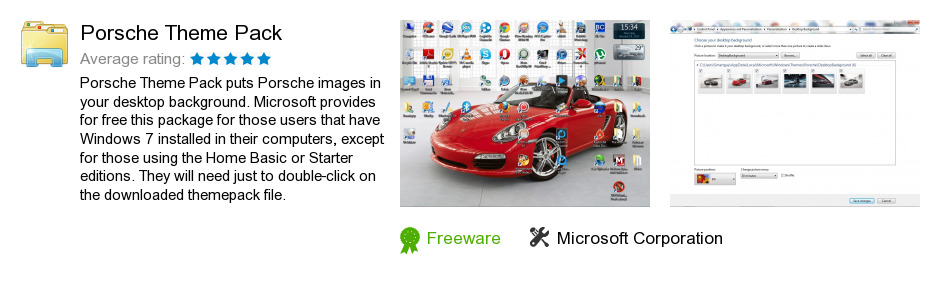 Porsche Theme Pack