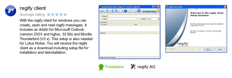 Regify client