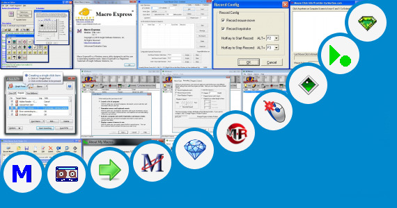 Software collection for Cara Setting Manual Mouse Macro X7