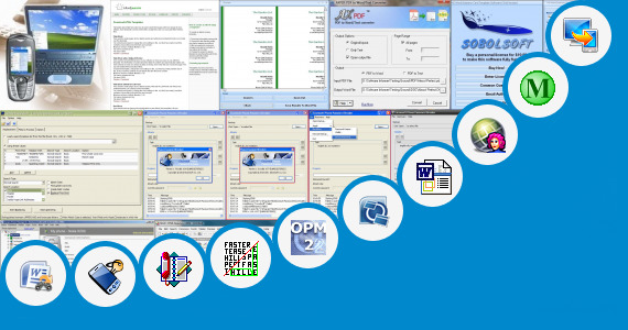 Software collection for Ms Word Java Phone