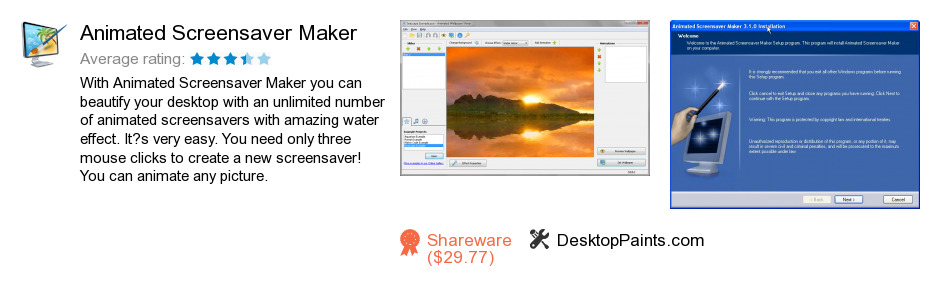 Animated Screensaver Maker