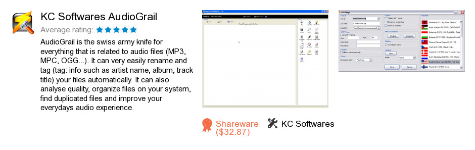 KC Softwares AudioGrail