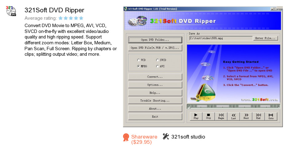 321Soft DVD Ripper