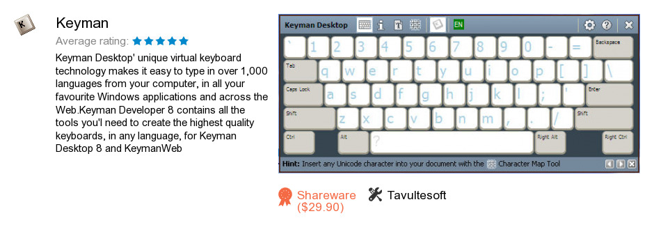 tavultesoft keyman 6.0 free download amharic