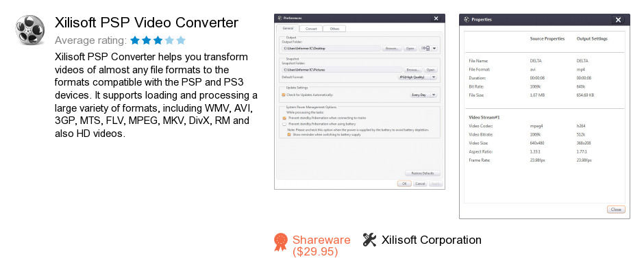 Xilisoft PSP Video Converter