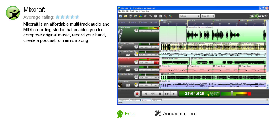 Mixcraft