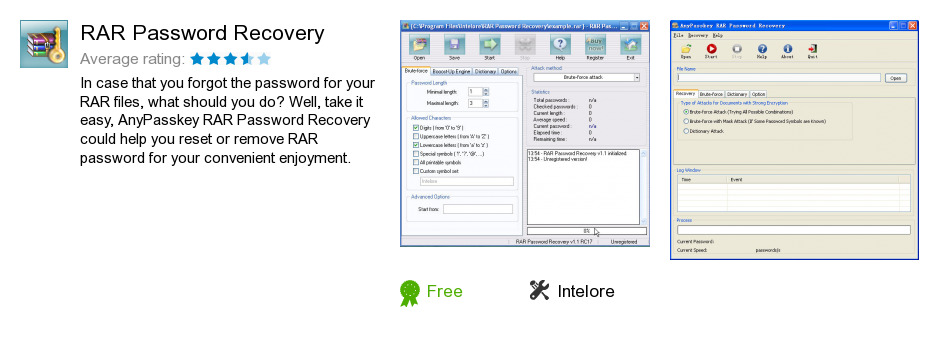 RAR Password Recovery