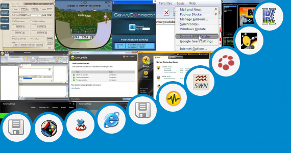 Software collection for Survey Surf Game