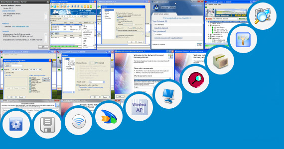 Software collection for Advanced Wireless Lan Utility Alfa