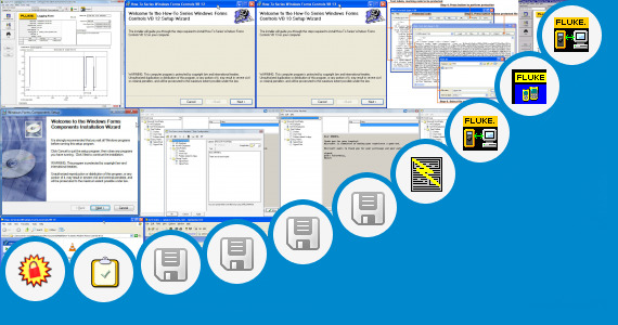 Software collection for Fluke View Forms Software