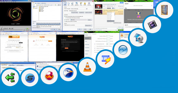 Software collection for English Bf Open Video