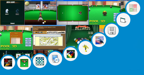 Software collection for Bullet Train Simulator Games