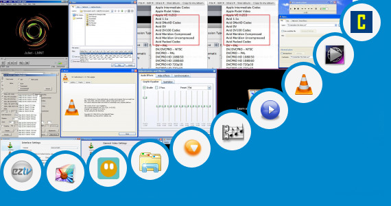 Software collection for Flex Player New Codec Pack