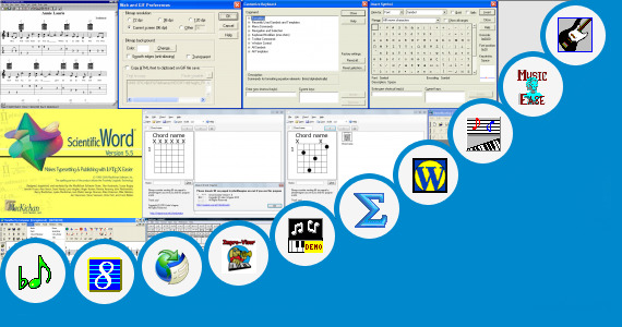 Software collection for Chord Notation In Word