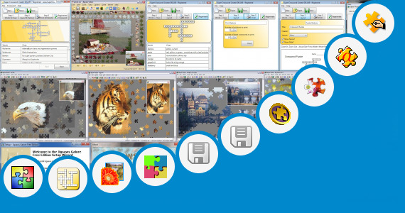 Jigsaw Puzzle Creator Program - Jigs@w Puzzle Promo Creator and 89 ...