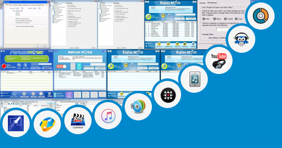 Software collection for Online Music App Java