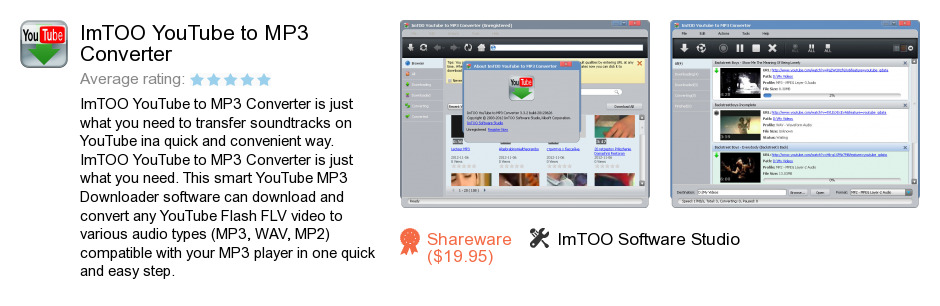ImTOO YouTube to MP3 Converter