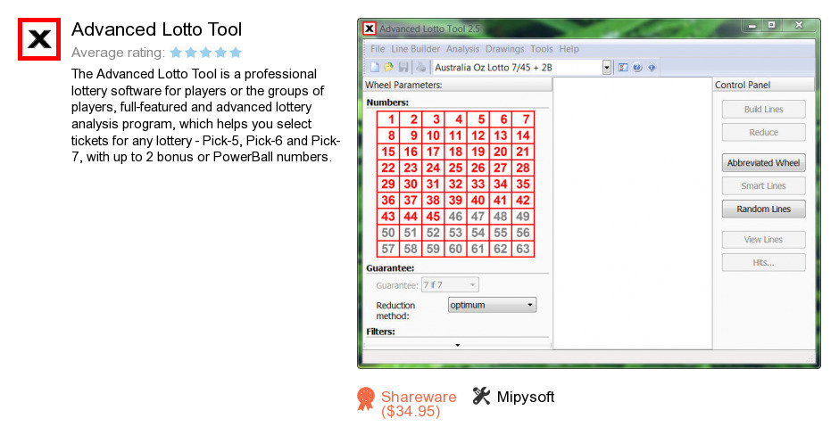 Advanced Lotto Tool