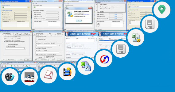 Software collection for Job Work Register In Excel Format