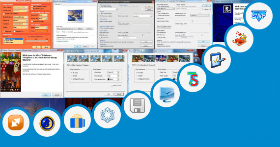 Software collection for Christmas Swf Animation