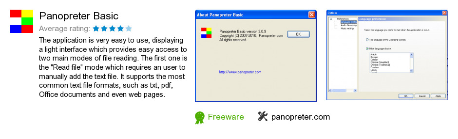 Panopreter Basic