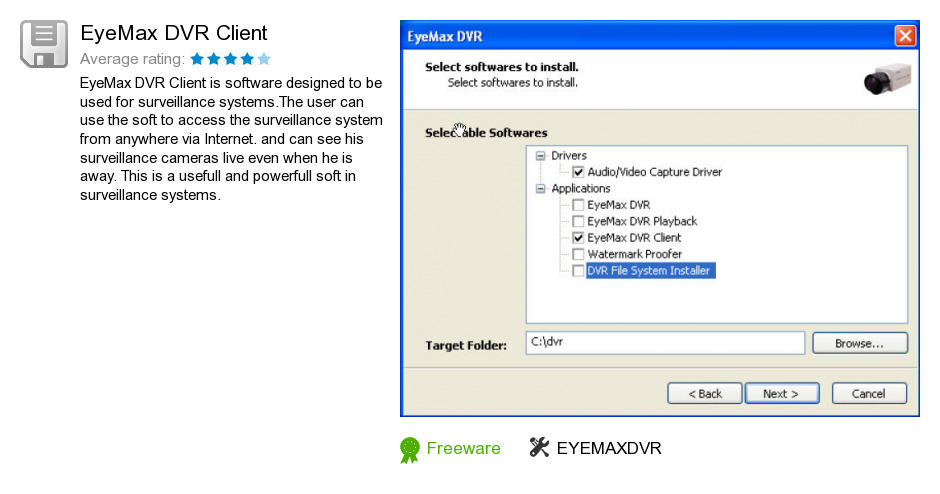 EyeMax DVR Client