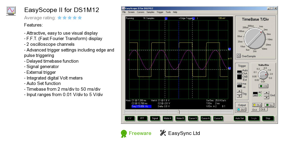 EasyScope II for DS1M12