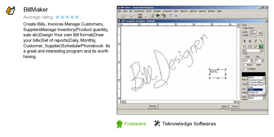 BillMaker