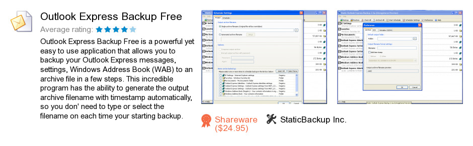 Outlook Express Backup Free