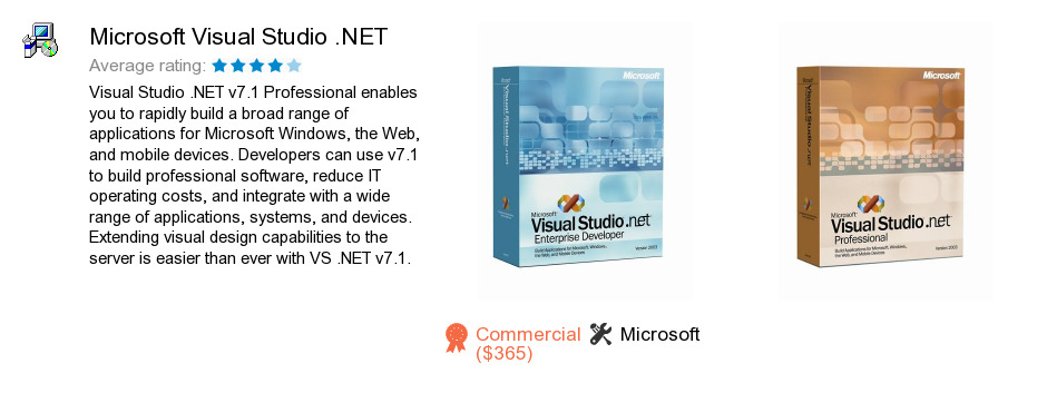 Microsoft Visual Studio .NET