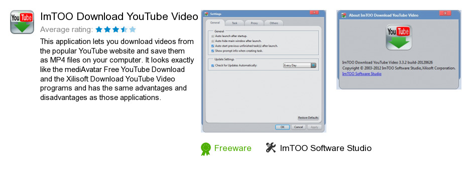 ImTOO Download YouTube Video